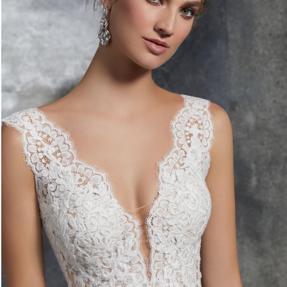 Morilee Wedding Dress, Perfect Condition - Picture 2 of 8